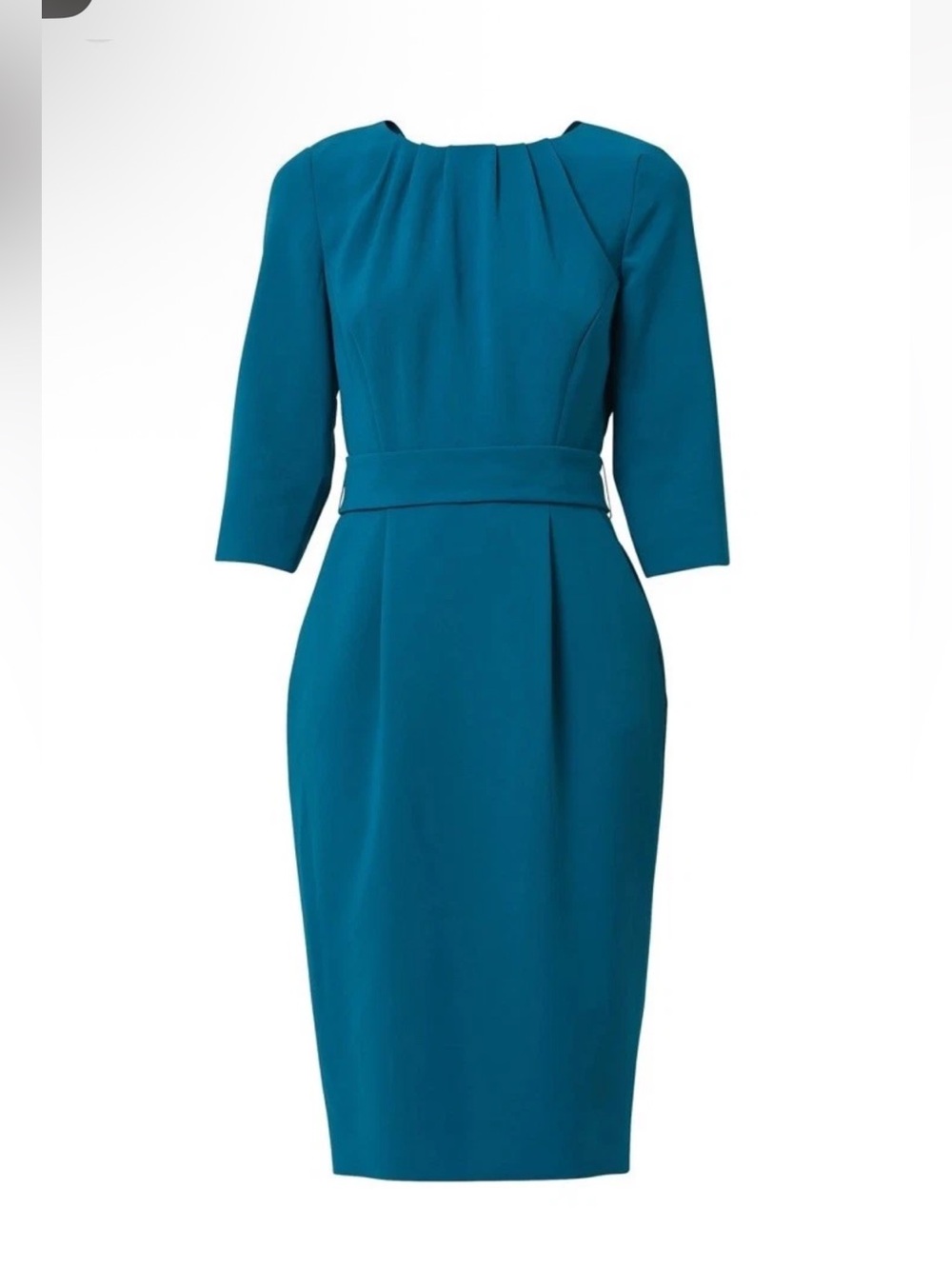 Nora Gardner Women's Dress Size 4 Blue Office Feminine Business Casual Classic